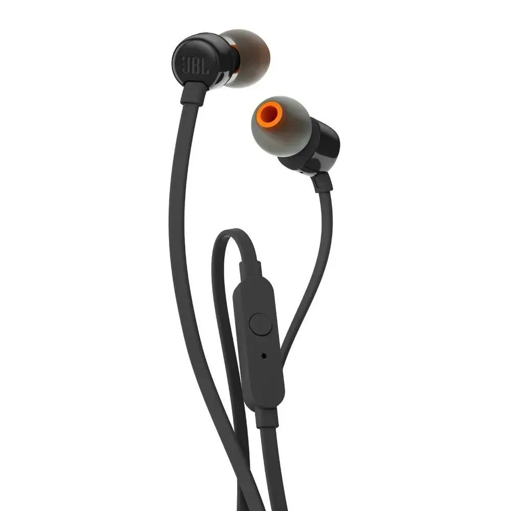 Наушники проводные с микрофоном JBL Tune 110BT, 3.5 мм, черный