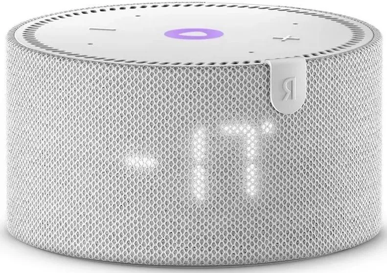 Алиса колонка Яндекс Станция YNDX-00020 Grey портативная, с часами, с Алисой на 