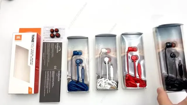 Наушники проводные с микрофоном JBL Tune 110BT, 3.5 мм, черный