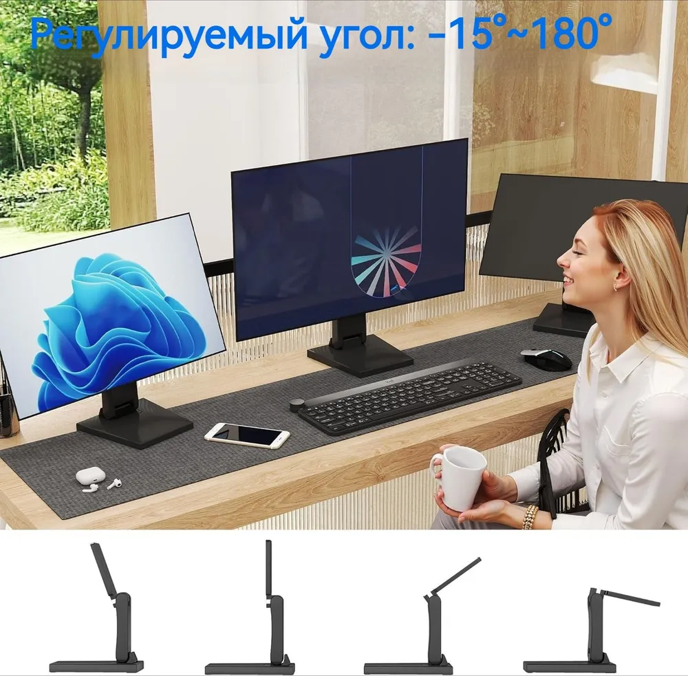 Подставка для телевизора на стол; крепление для монитора,14-27"